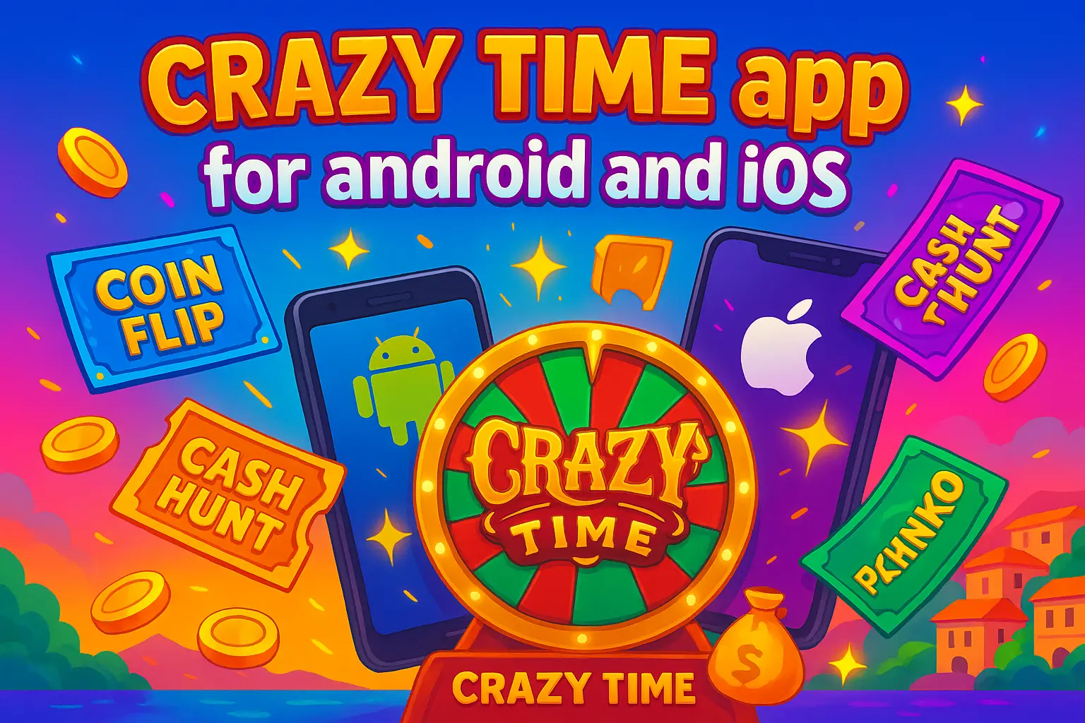 Crazy Time app for android and iOS