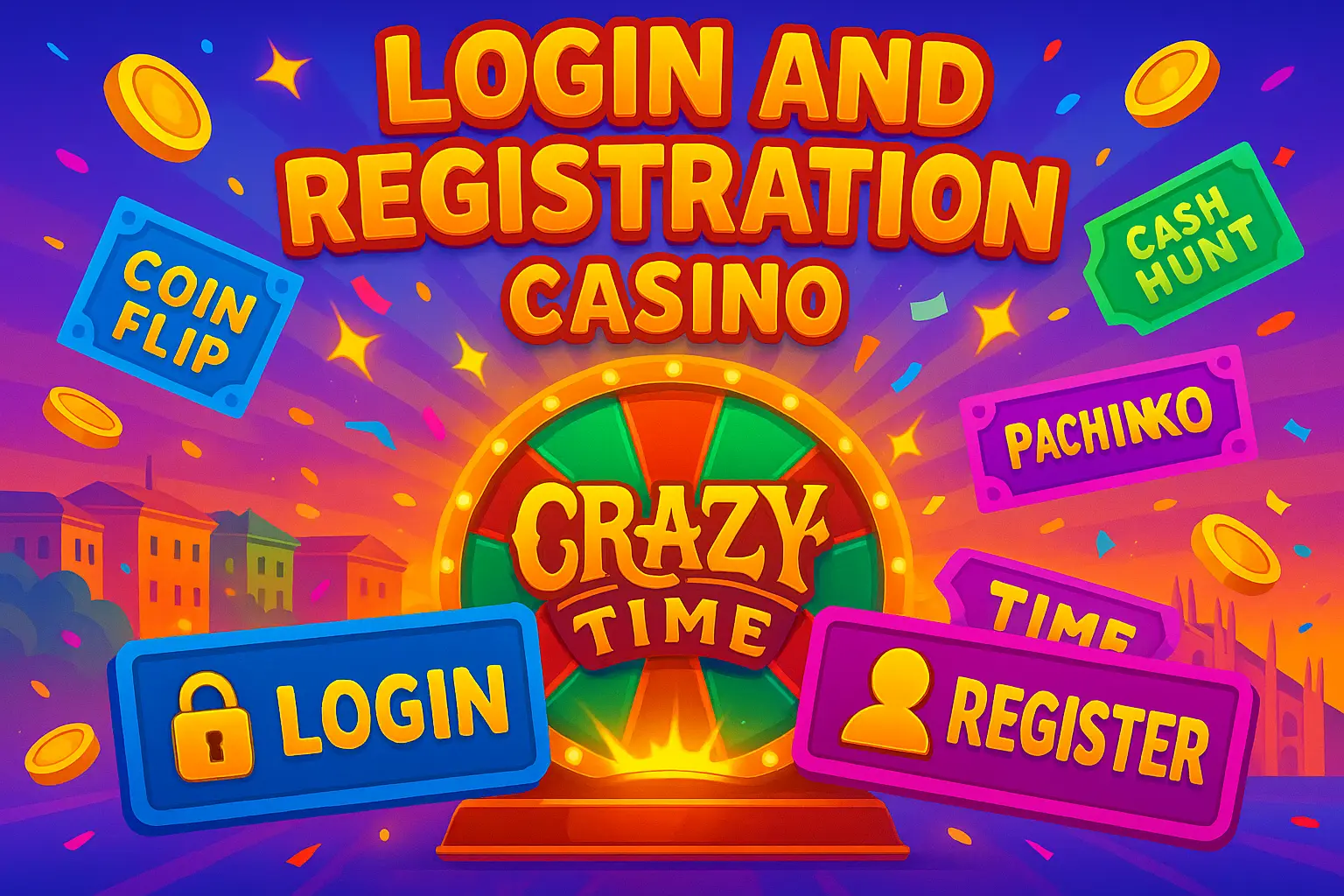 Login and registration in online casino Italy